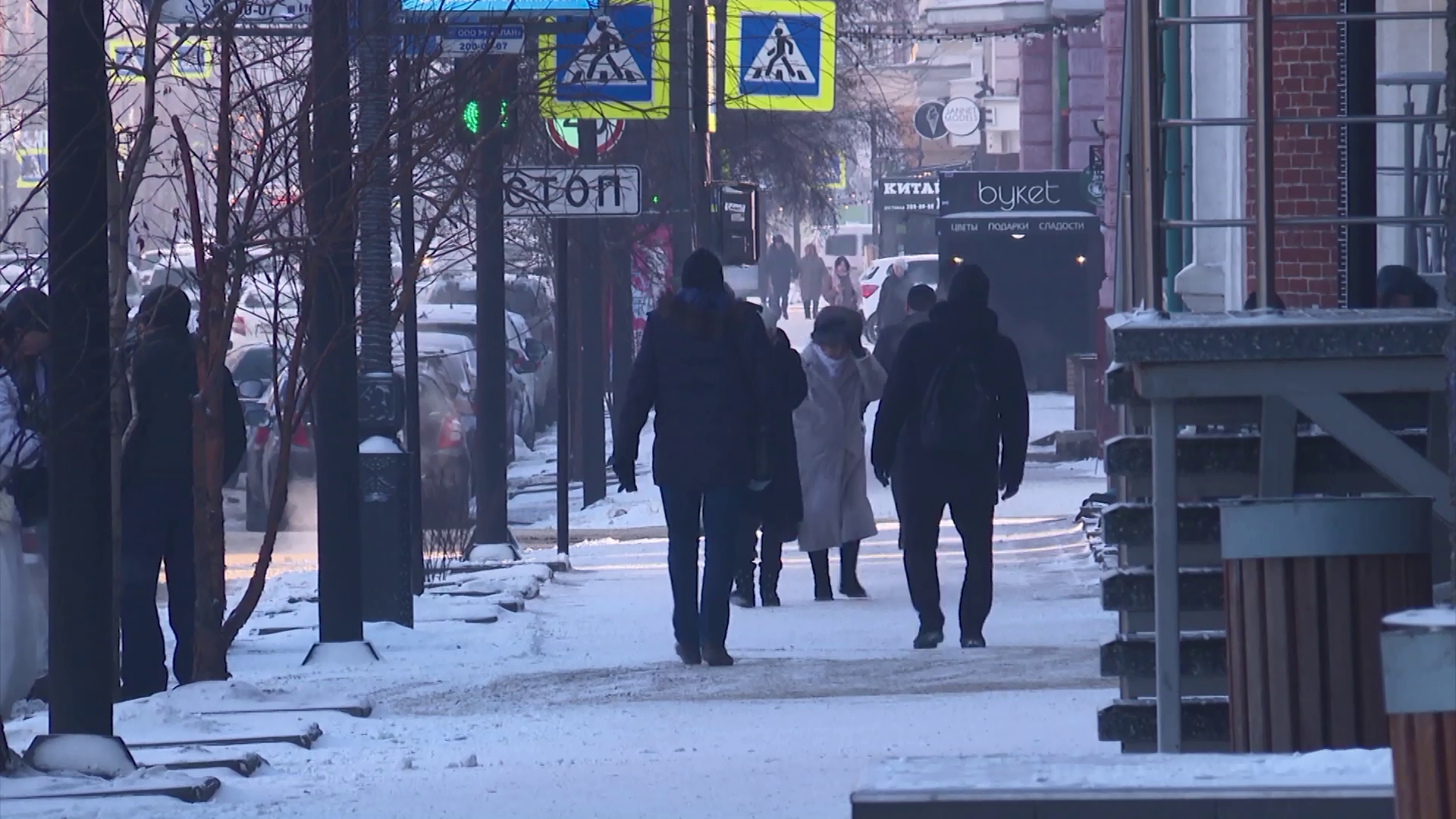 Сотрудники ГИБДД провели рейд на пешеходных переходах Красноярска