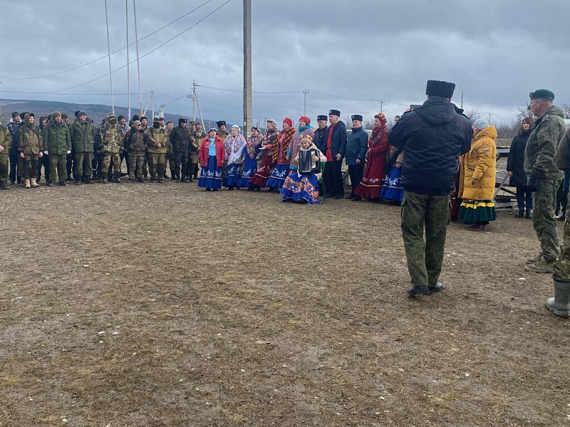 Еще больше сотни казаков Кубани отправились в зону СВО
