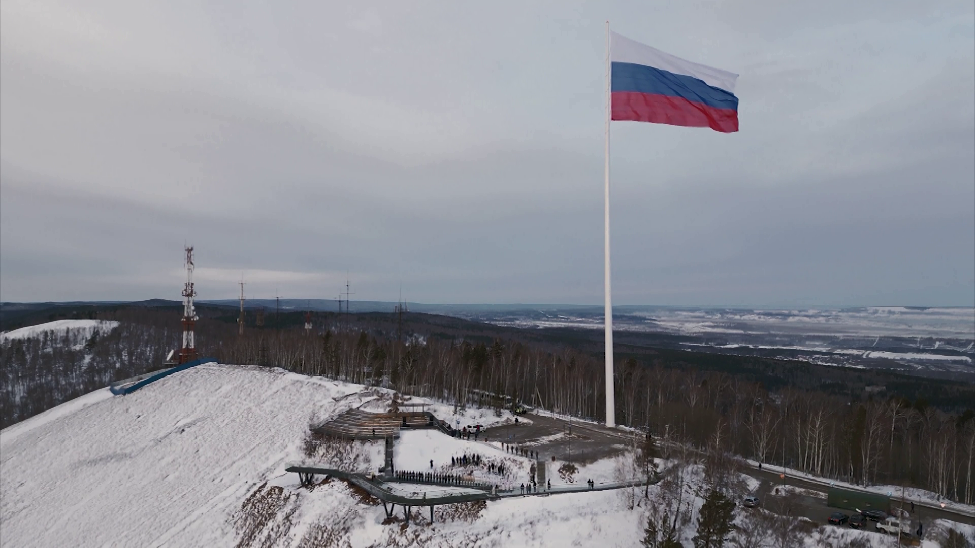 Красноярский флагшток потерял статус рекордсмена