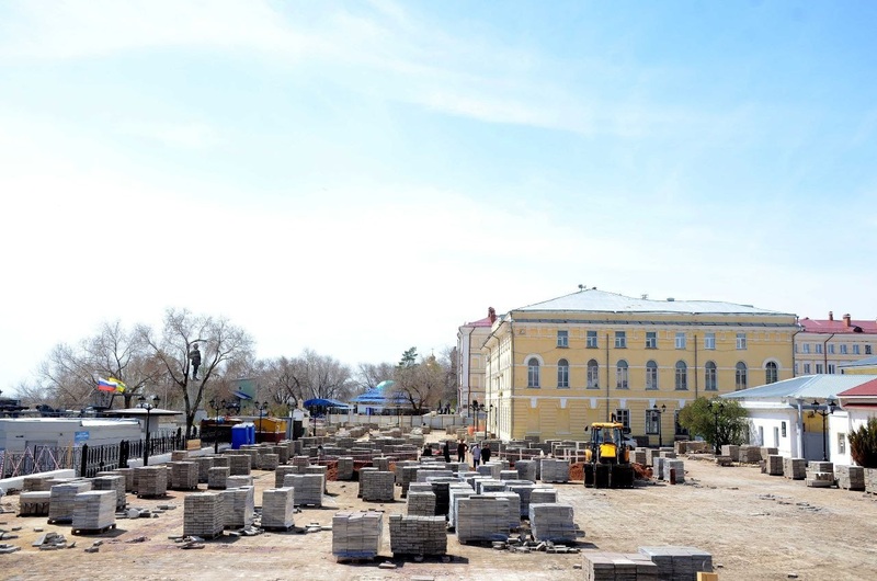 В Оренбуржье начали благоустраивать 15 общественных территорий