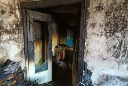 В Абдулино во время пожара спасли двух человек