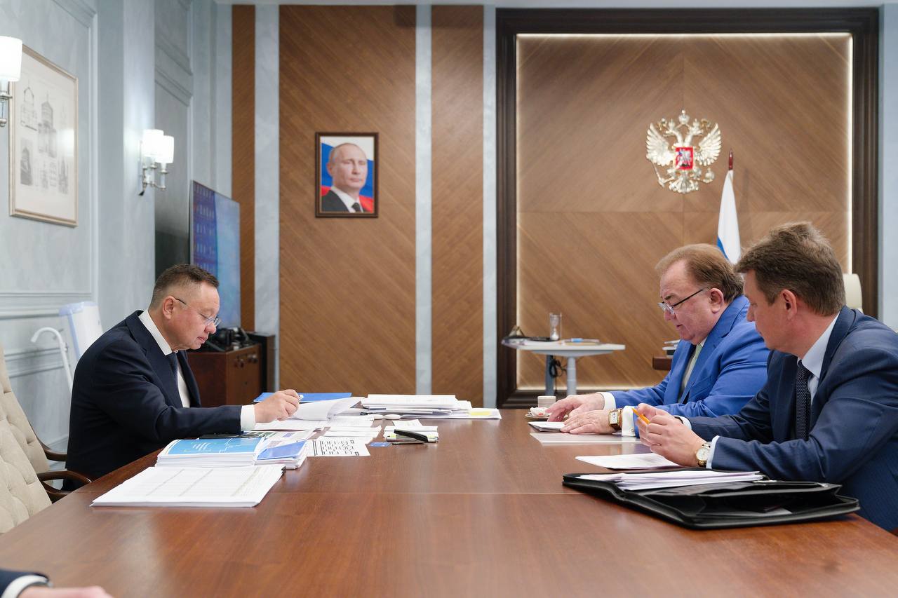 Министр строительства и ЖКХ России встретился с главой Ингушетии