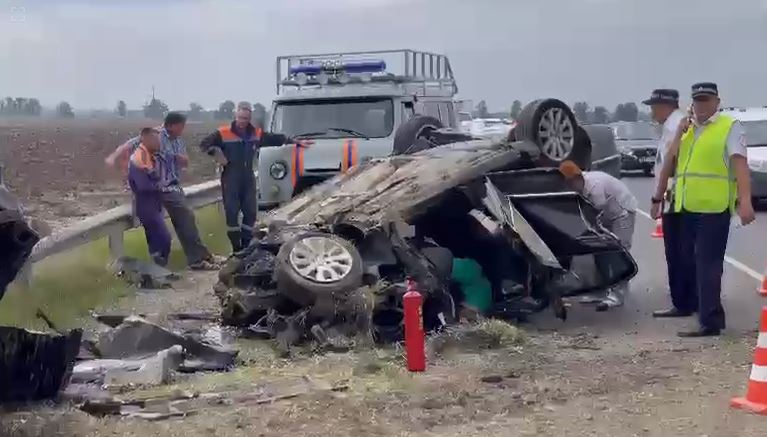 В аварии в Славянском районе погибли двое детей