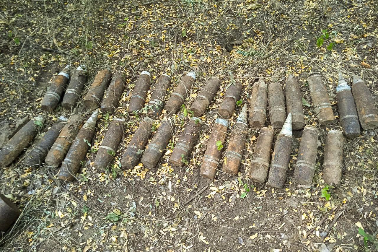 Боеприпасы времен Отечественной войны уничтожили в Краснодарском крае