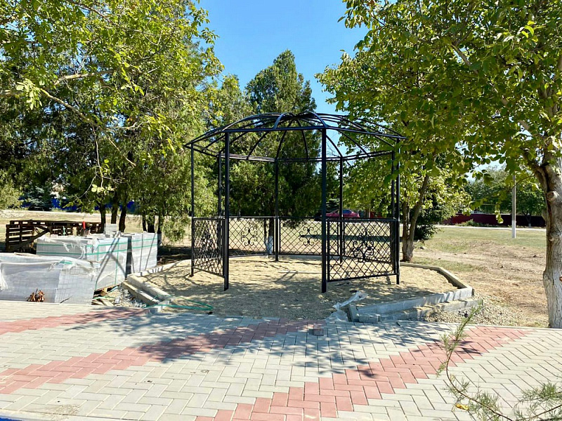В одном из сёл Щербиновского района появится обновленный красивый парк
