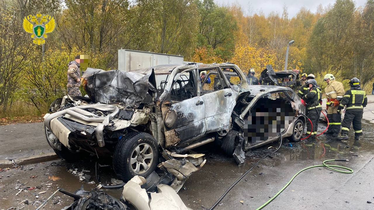 Погибший в огненном ДТП москвич потерял сознание за рулем