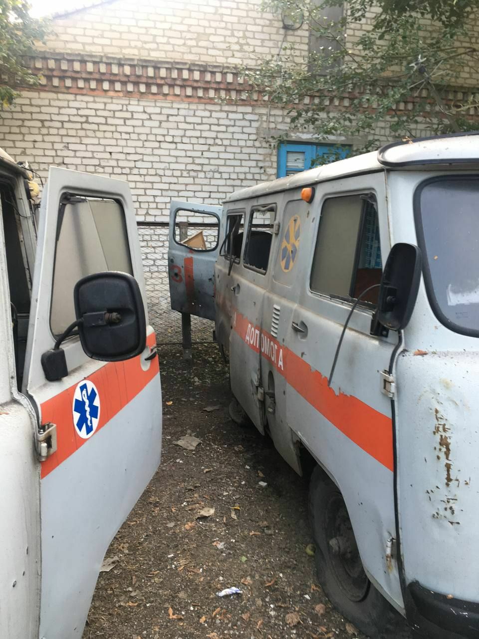 Маленький мальчик получил сильные ожоги после налета дрона на Алешки
