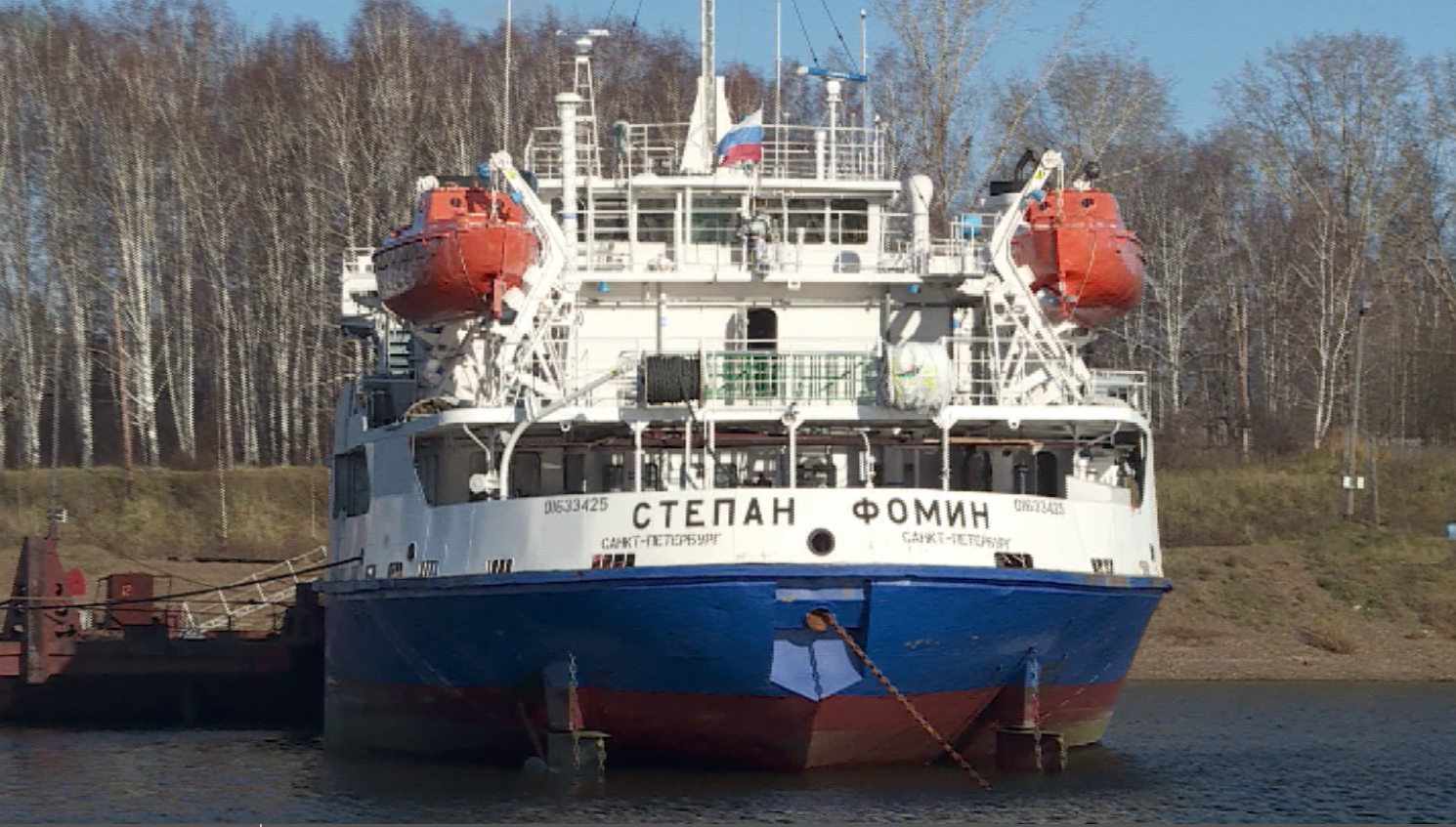 Речники завершили навигацию на Енисее