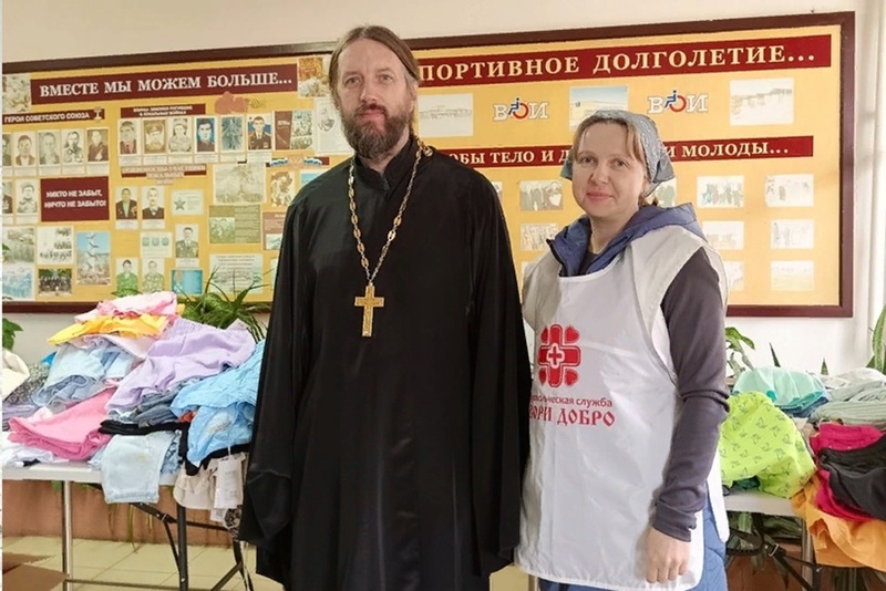 В Тюльганском районе провели сбор одежды для детей нуждающихся в помощи семей