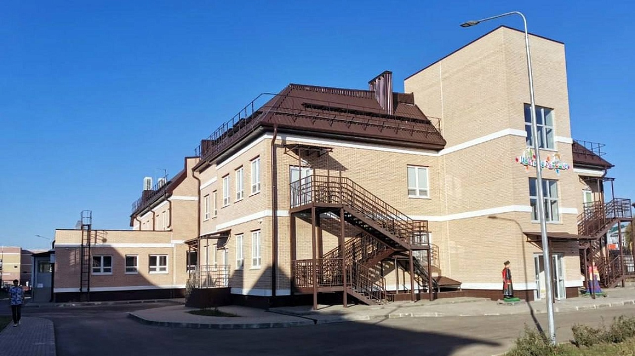 В Краснодаре в посёлке Знаменском достроили детский сад