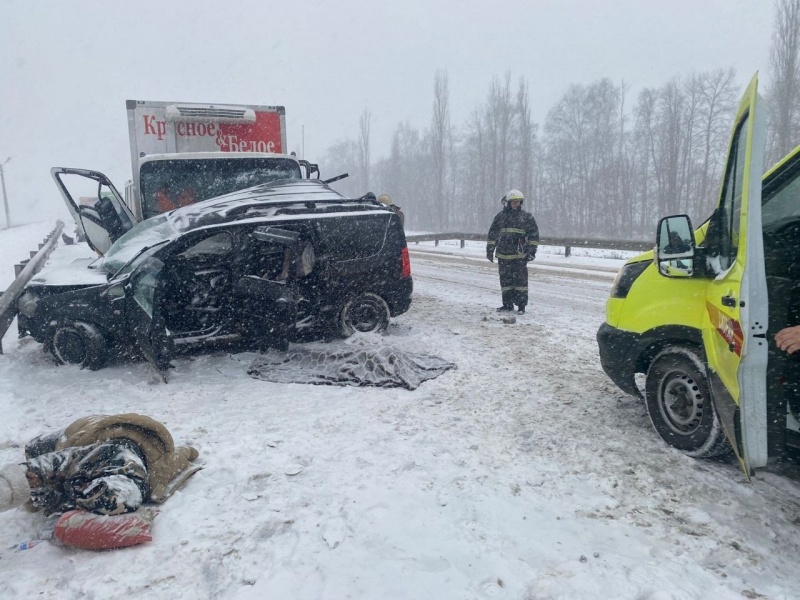 Семья погибла в страшной аварии на трассе под Липецком