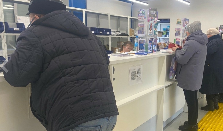 Почтовое отделение в районом центре Октябрьское сделали современным