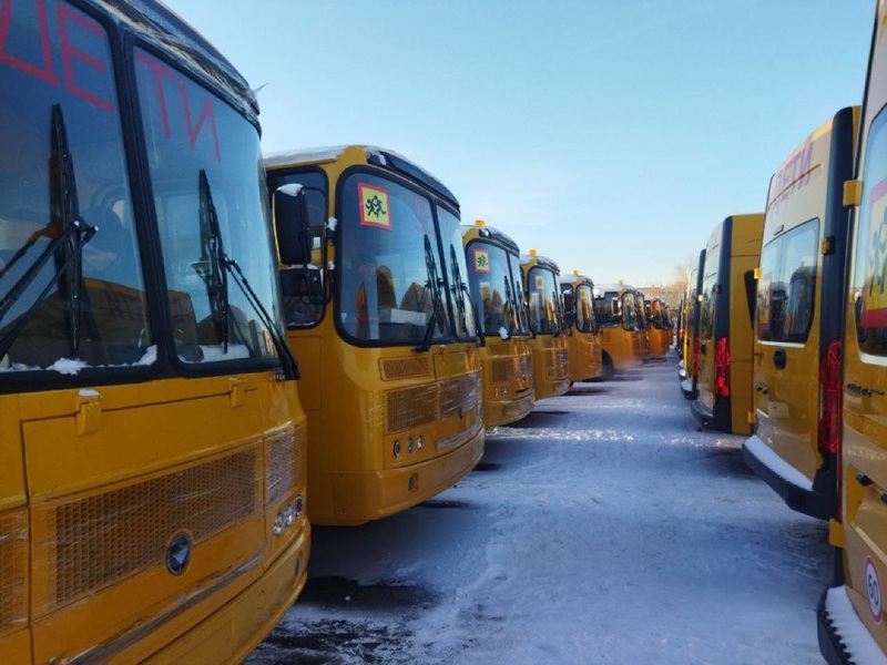 В Оренбургской области закупили еще полсотни школьных автобусов