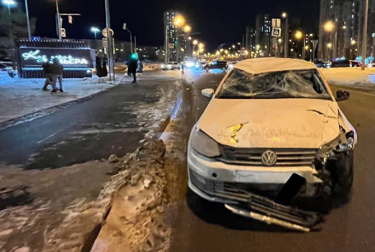 Смертельная авария с начинающим водителем в Казани попала на видео