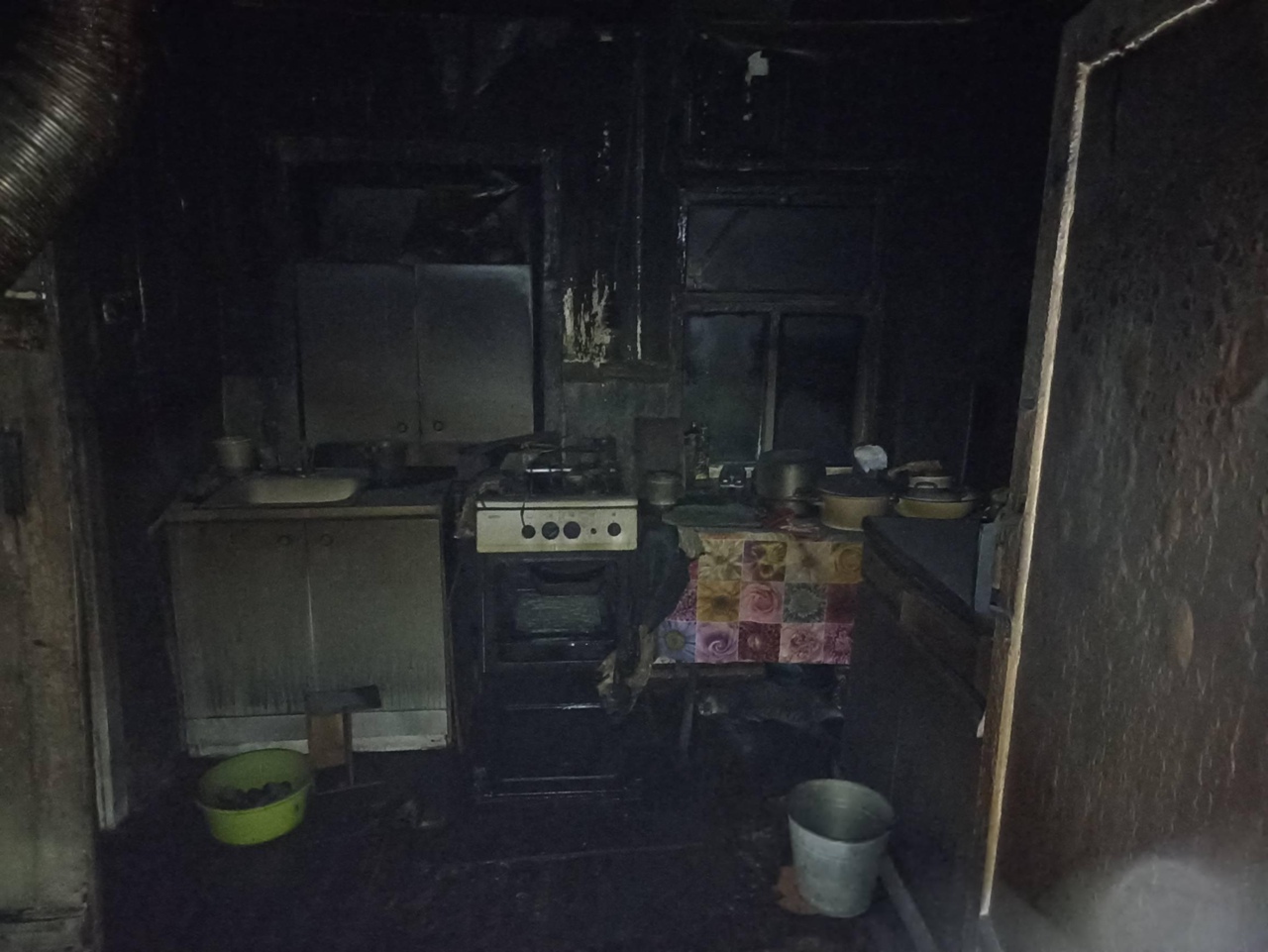 В Сакмарском районе при пожаре погиб мужчина