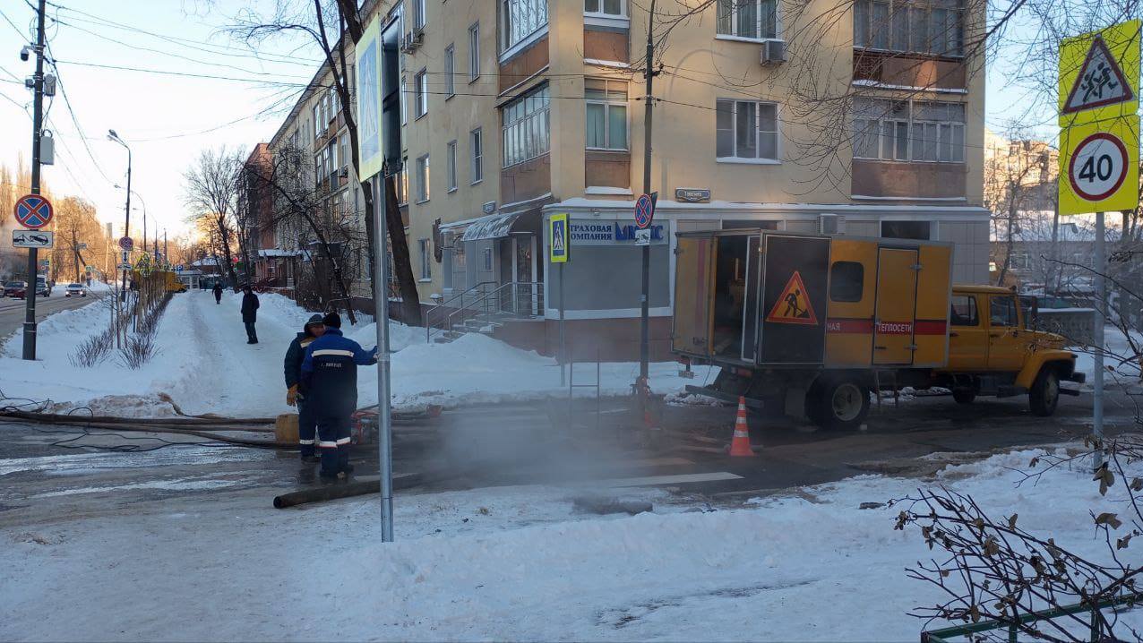 Около 70 домов в Липецке остались без отопления из-за двух аварий