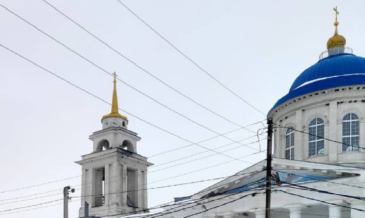 Беспилотник повредил храм в воронежском селе