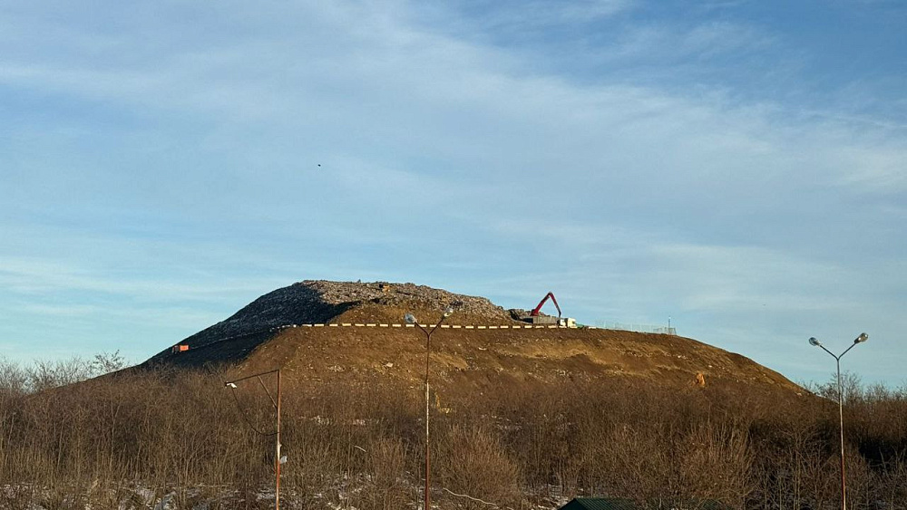 Свалку в Белореченском районе реконструируют