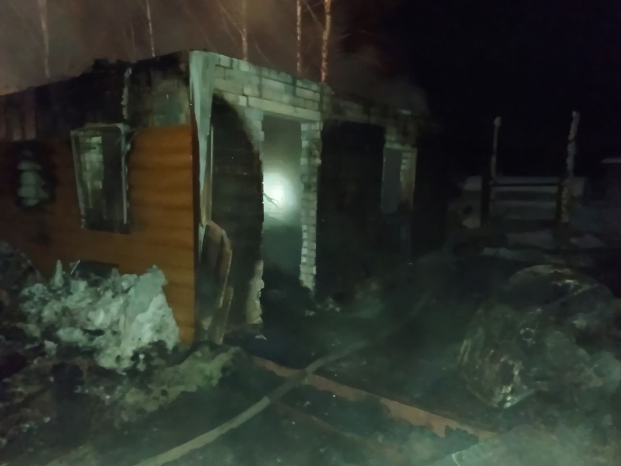 Трое детей погибли при пожаре в Нижегородской области