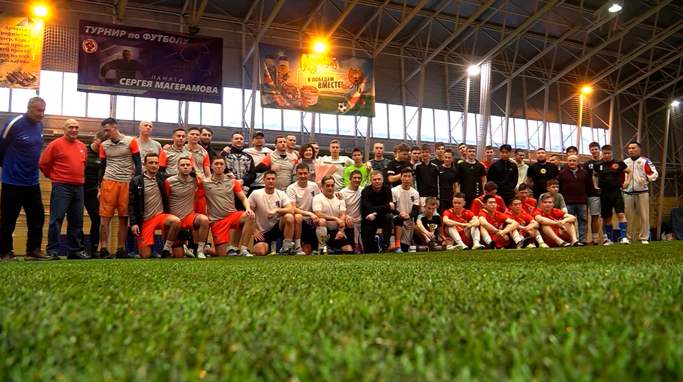 "Mageramov team" заняла первое место в памятном турнире по футболу
