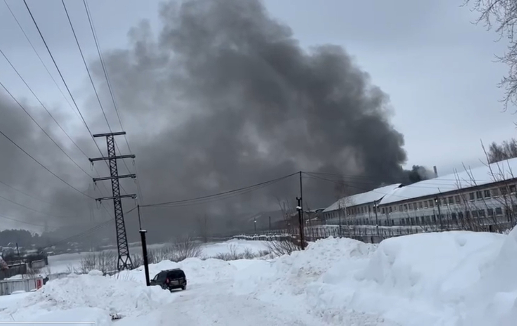 В Прикамье произошел пожар в колонии строгого режима