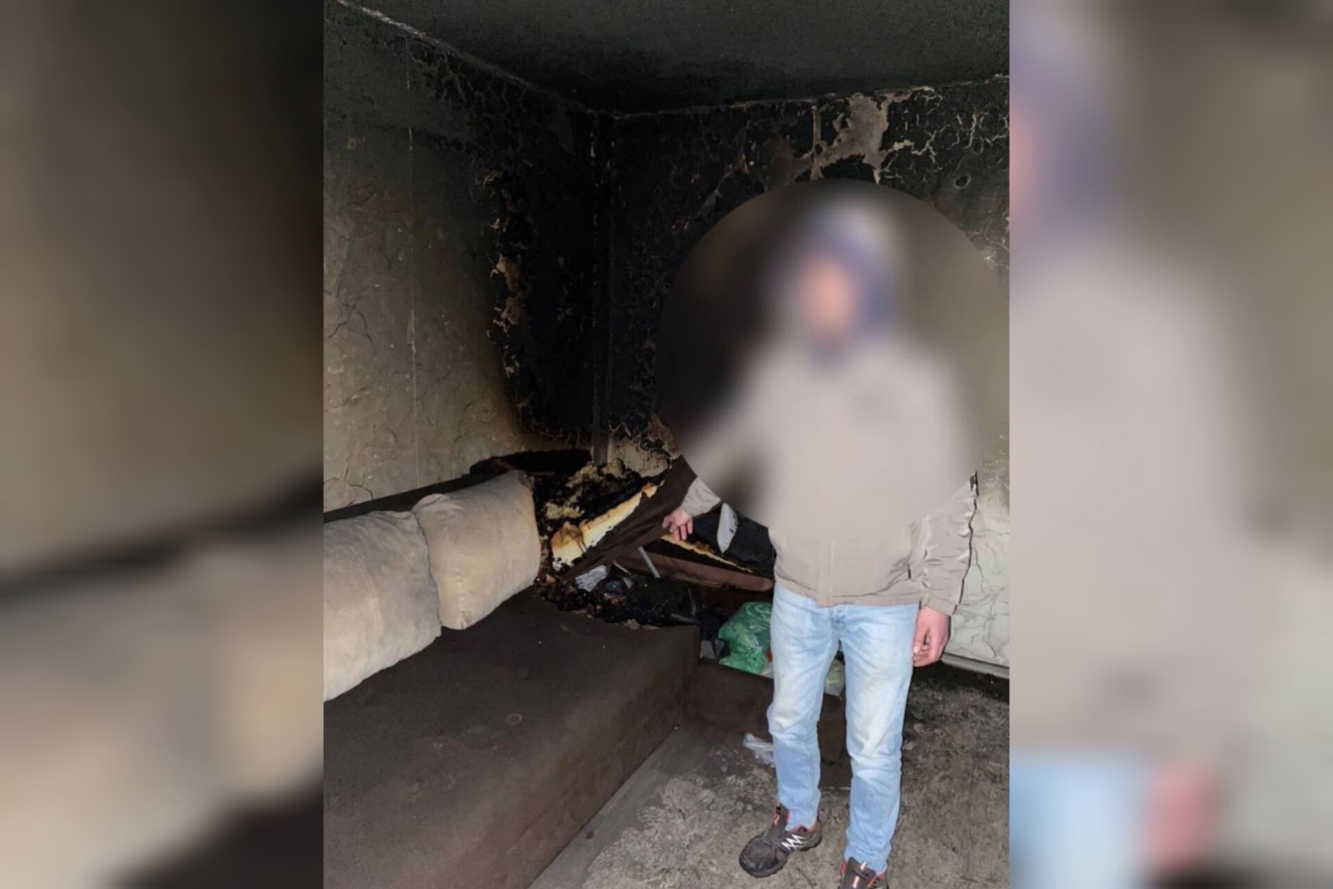 Орчанин пролез в квартиру экс-возлюбленной и поджог диван