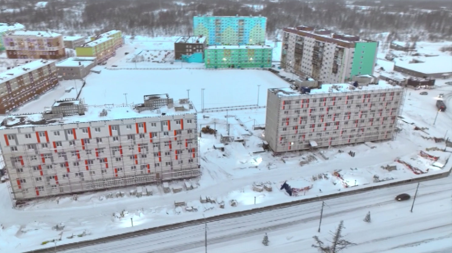 Четыре новостройки в Норильске должны сдать в эксплуатацию уже в этом году