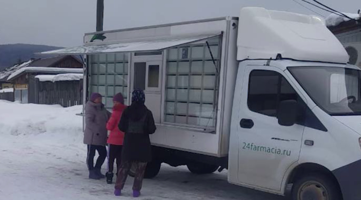 В Красноярском крае запустили передвижные аптечные пункты
