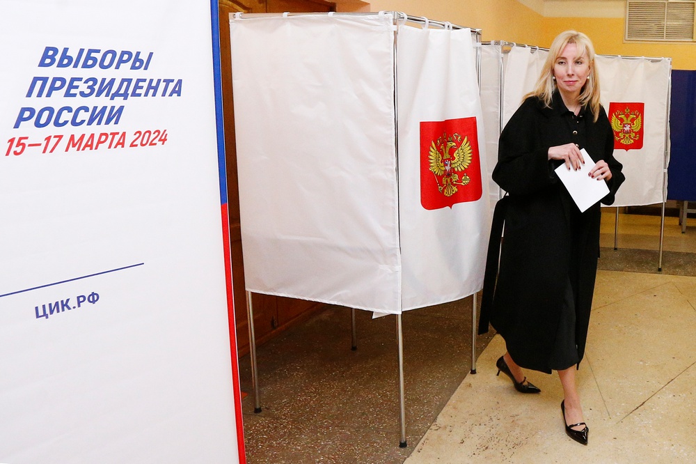 За то, чтобы мы жили еще лучше, – вице-губернатор Кубани Анна Минькова проголосовала на выборах Президента