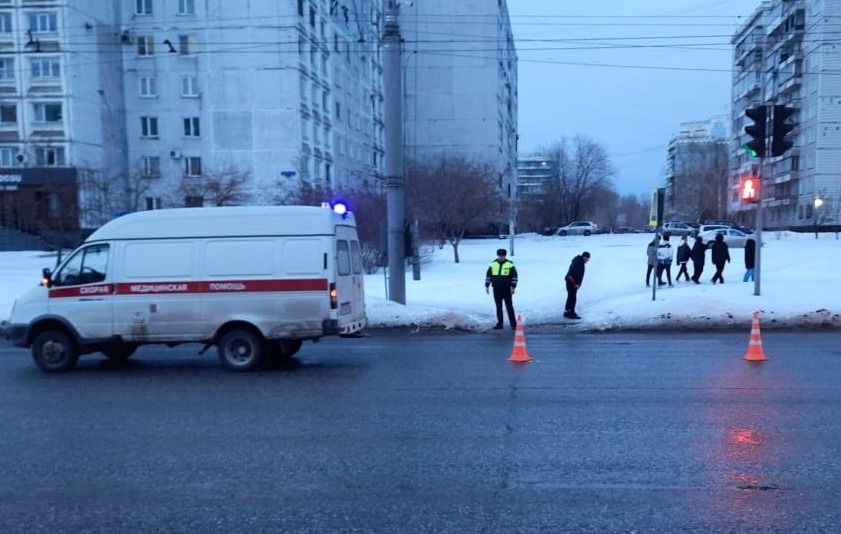 Машина скорой насмерть сбила пенсионерку на пешеходном переходе в Кузбассе
