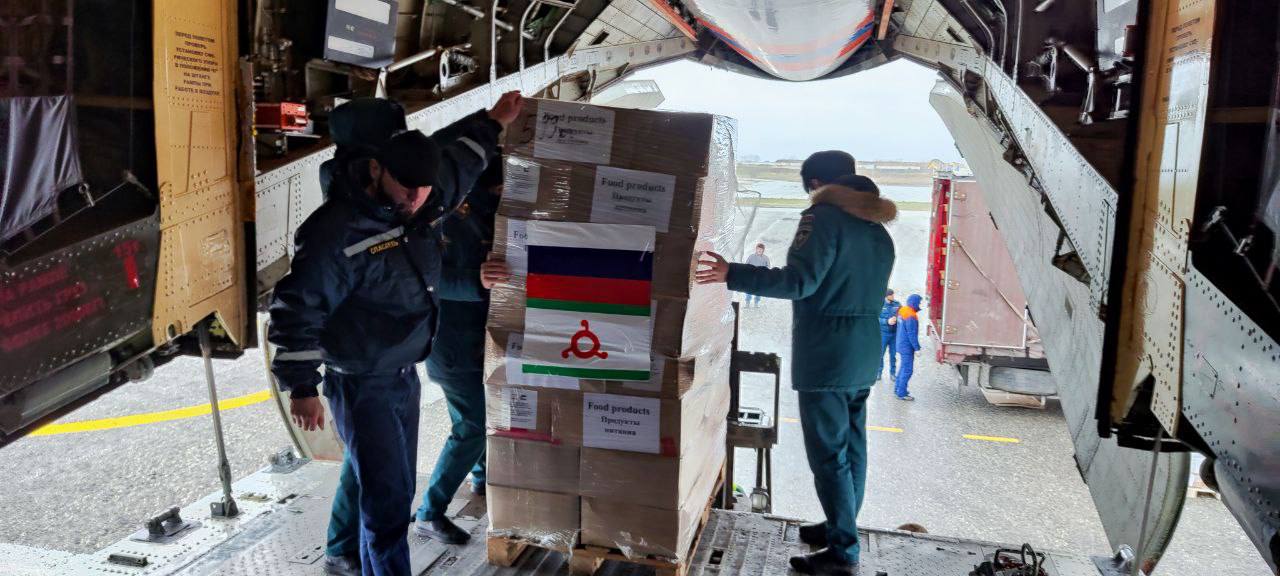 Ингушетия отправит в сектор Газа 29 тонн продовольствия