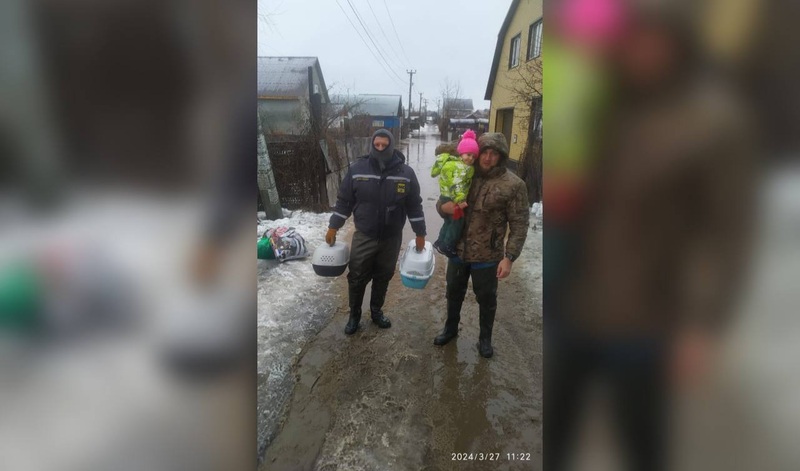 Число эвакуированных людей из оренбургского п. Берды возросло до 26 человек