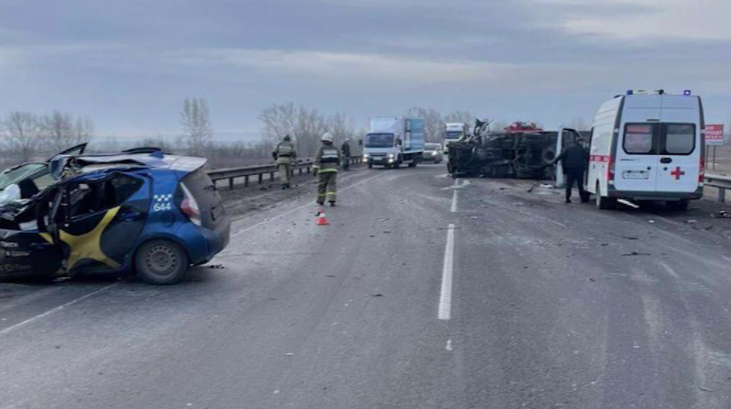 На глубоком обходе Красноярска произошло смертельное ДТП