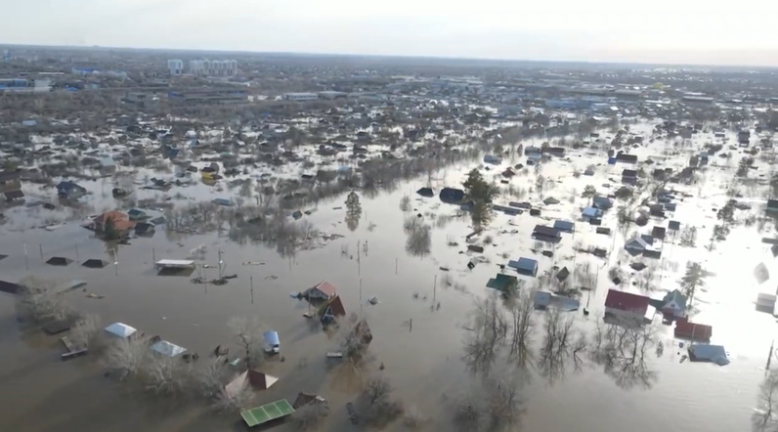 Уровень воды в Урале у Оренбурга превысил 11 метров