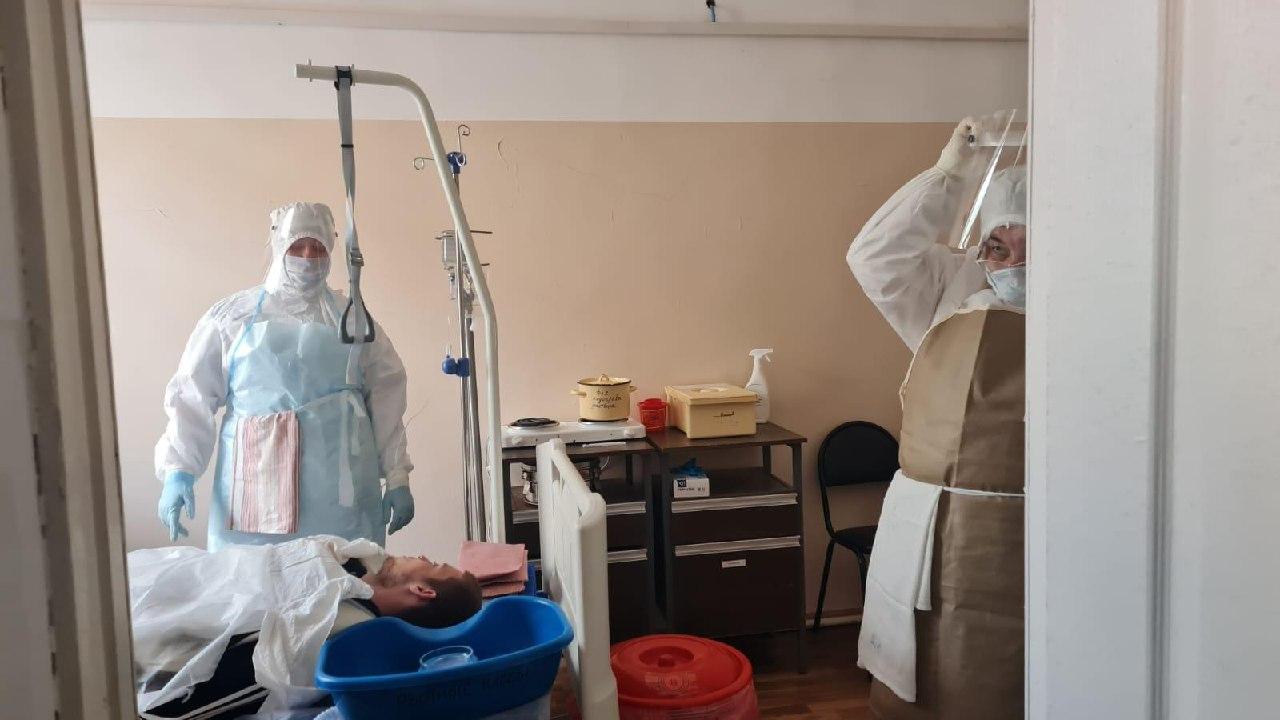 В районных больницах прошли тренировочные учения по выявлению и ликвидации очага холеры