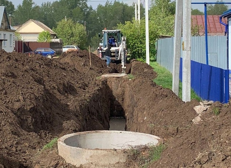 В Сорочинске продолжаются работы по обновлению водопроводных сетей