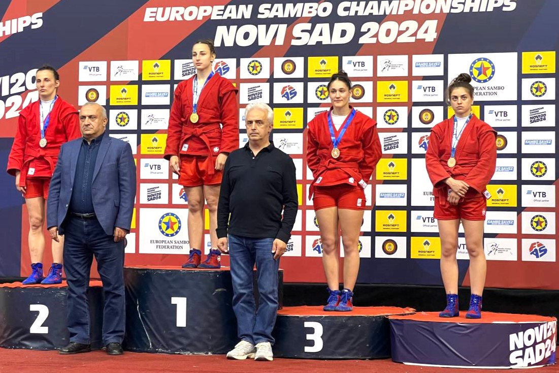 Чемпионкой Европы по самбо стала кубанская спортсменка