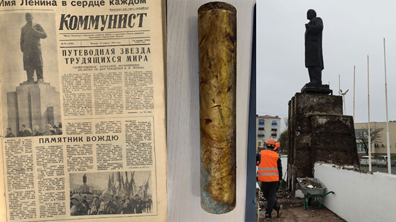 На Сахалине нашли утерянную капсулу времени 1970 года
