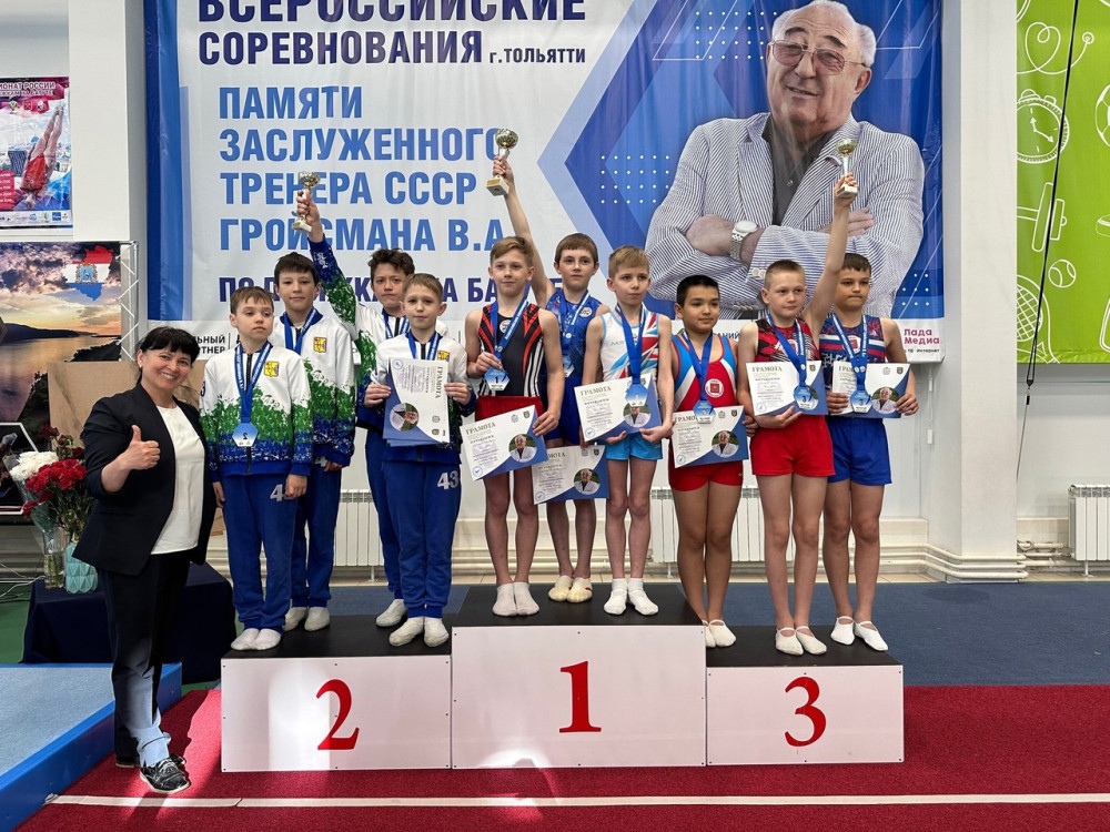 Золото и серебро привезли оренбургские батутисты со Всероссийских соревнований
