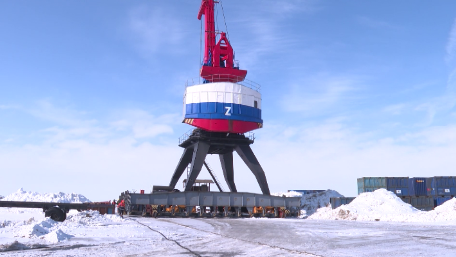 Причалы морского порта Дудинки начали уходить под воду