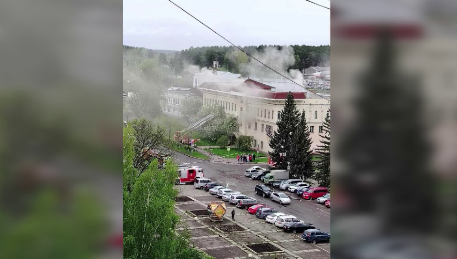 В Железногорске загорелся Театр оперетты