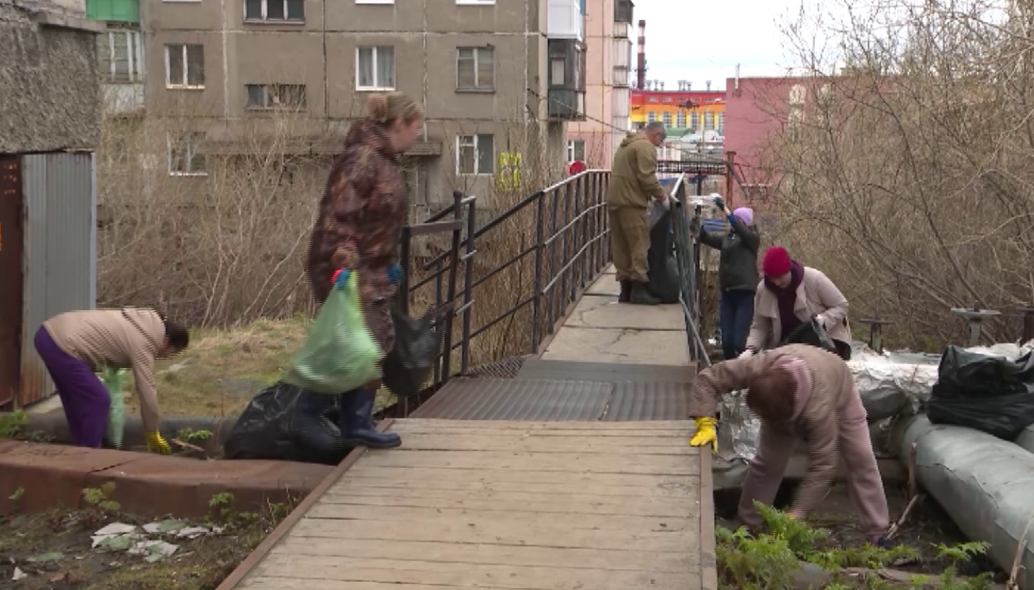На Таймыре начинается череда общегородских субботников