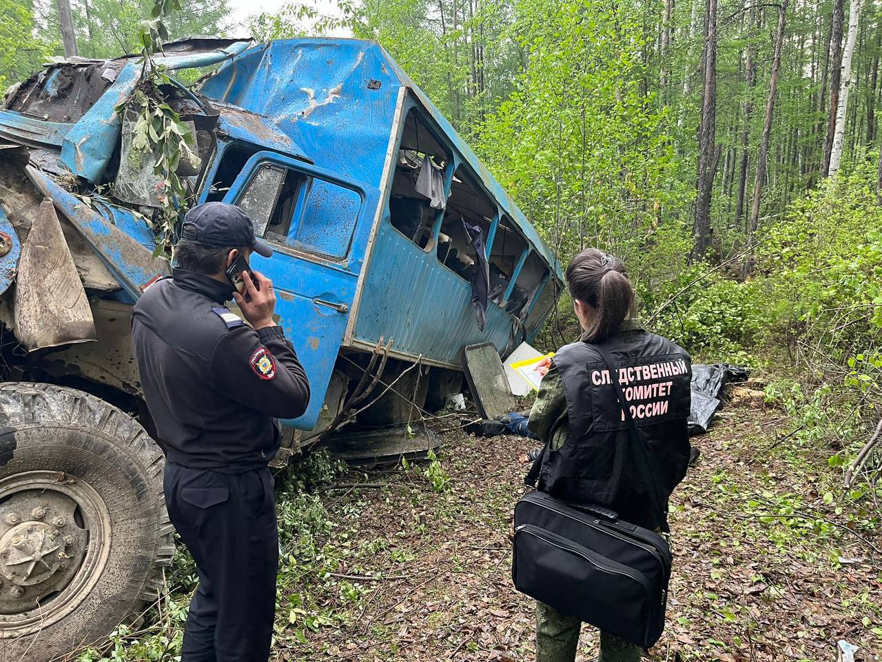 В Забайкалье три человека погибли, 19 пострадали в ДТП с автомобилем вахтовиков