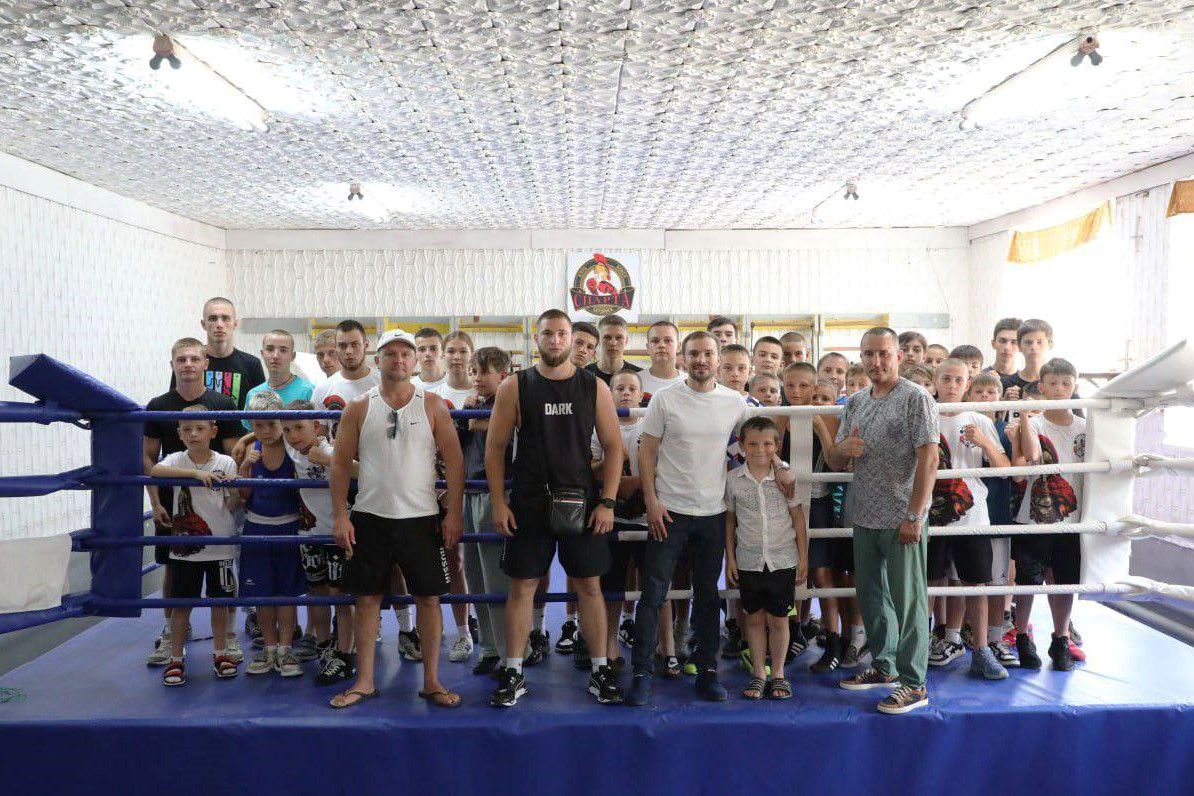 Кубанский боксёр, Чемпион мира, провёл мастер-классы в Запорожской области