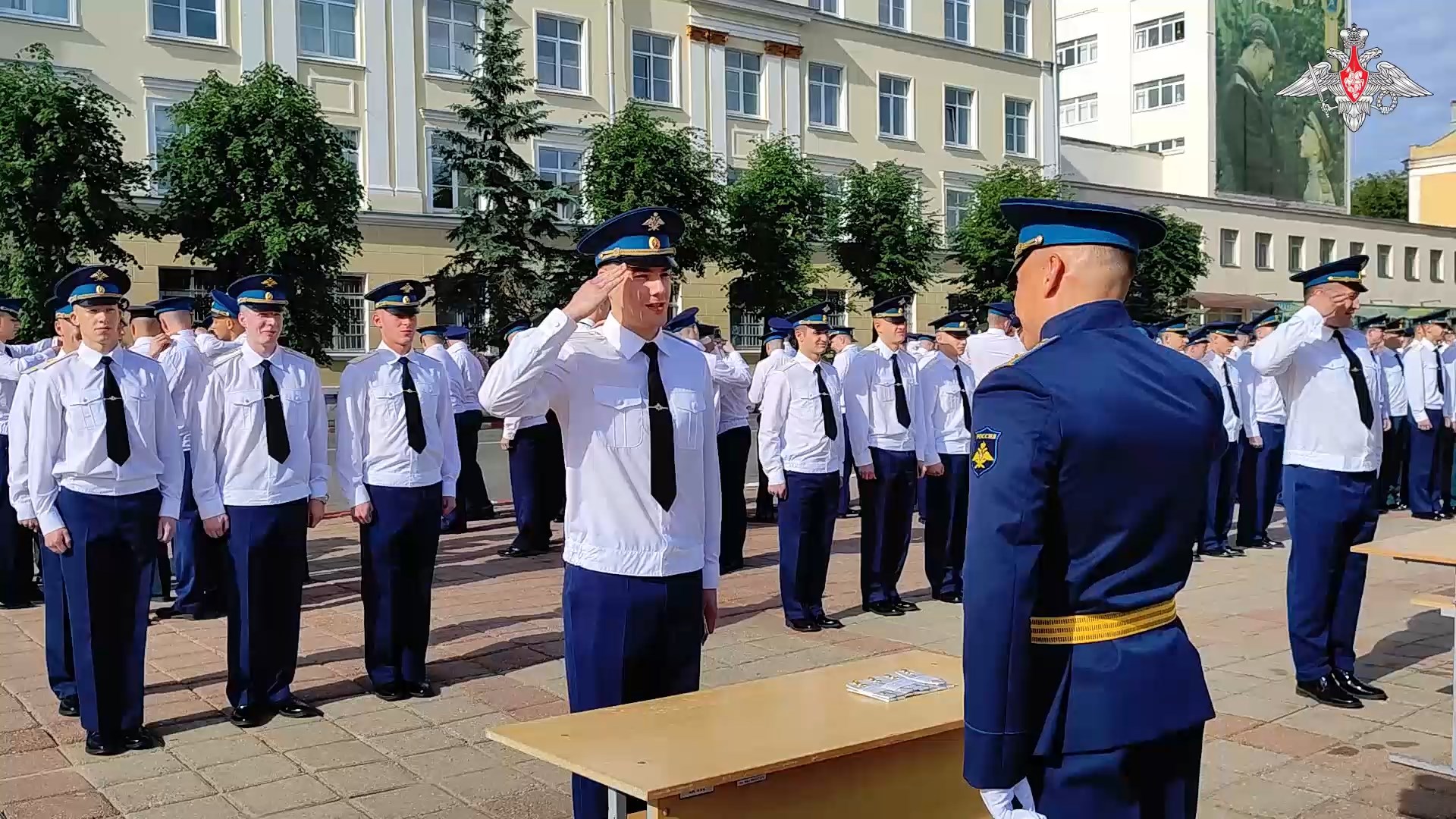 В Академии ВКО им. Жукова и Академии им. Можайского состоялись выпуски офицеров