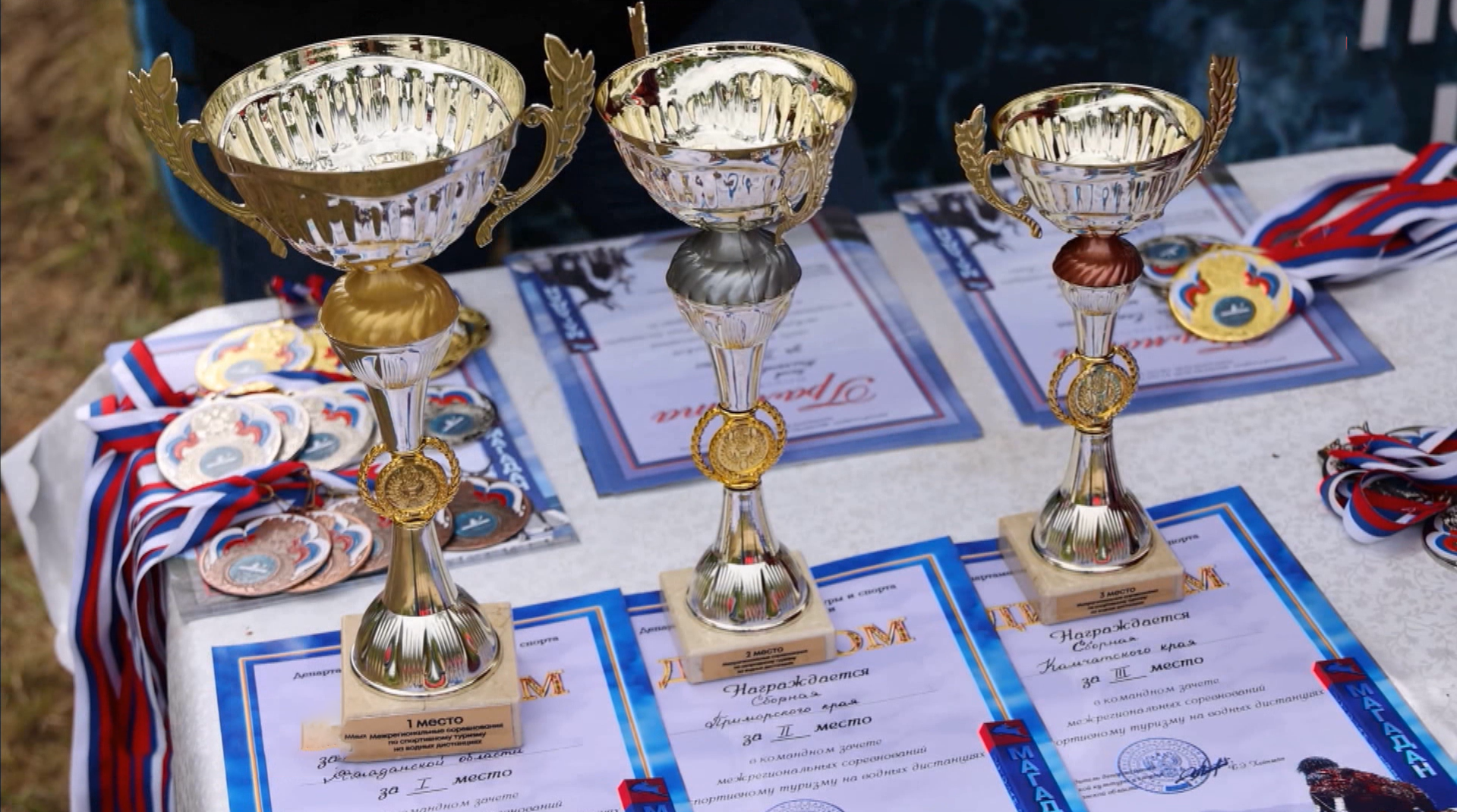 Магаданцы выиграли чемпионат по спортивному туризму на водных дистанциях