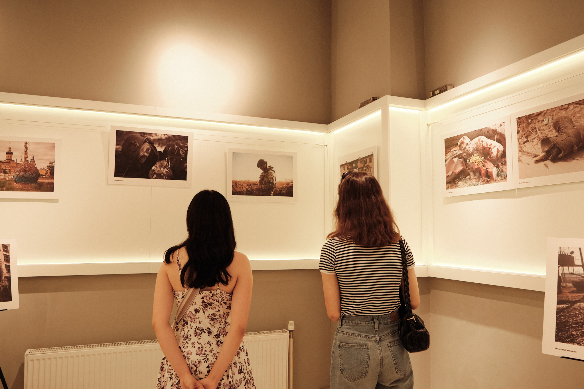 Выставку работ фотокорреспондентов, работавших в зоне спецоперации открыли в Краснодаре