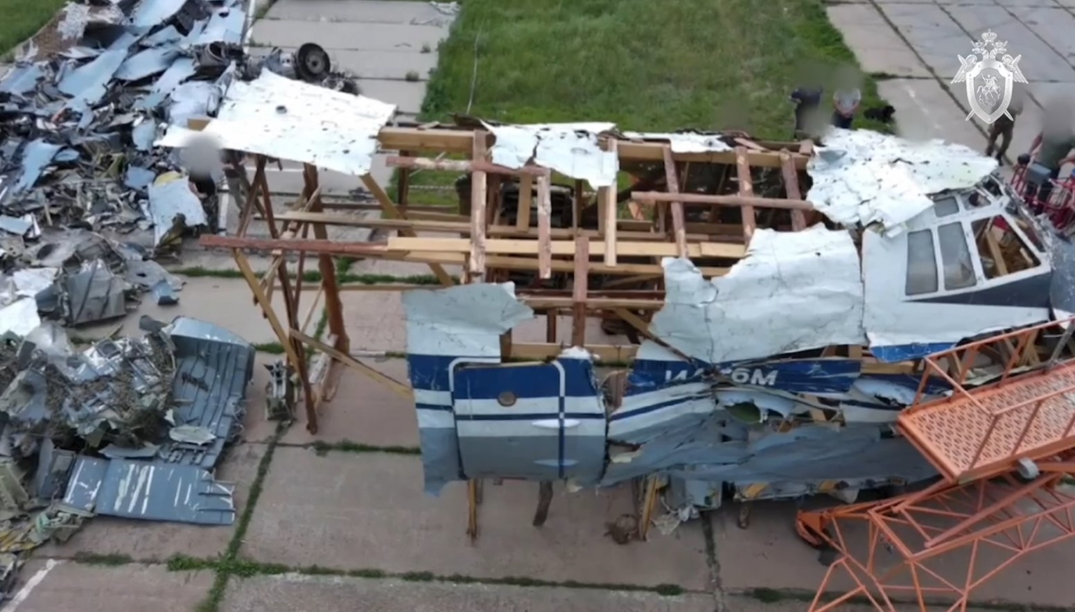 Следственный комитет: Ил-76 с пленными ВСУ сбили под Белгородом ракетами Patriot