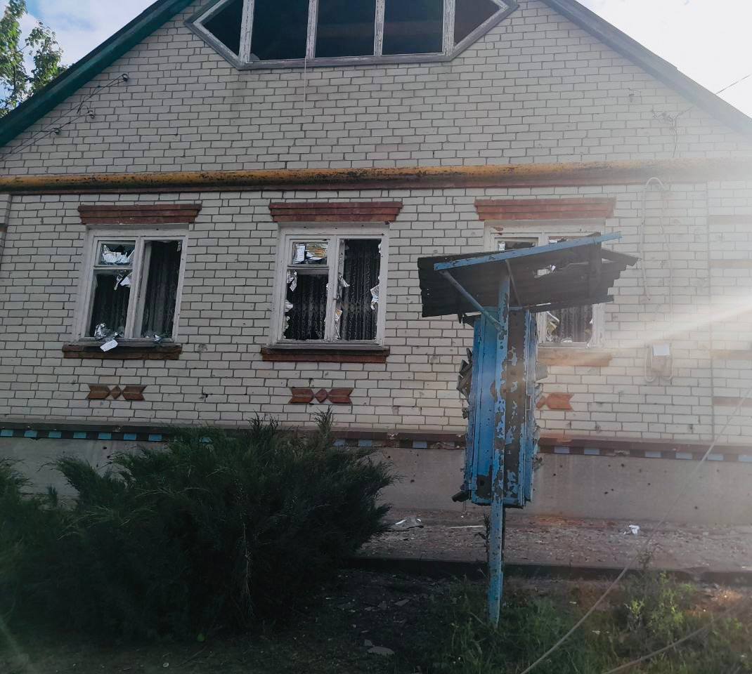 10 жилых домов пострадали при ночном обстреле Грайворона