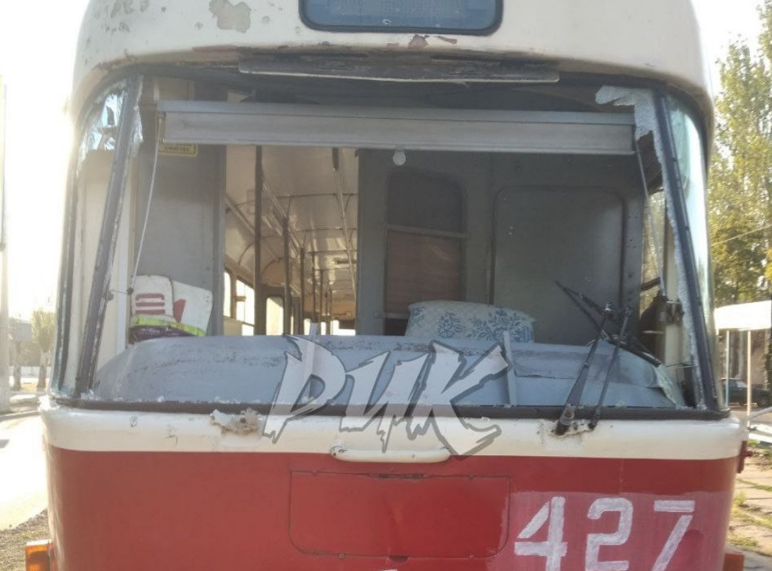В центре Горловки ударом украинского дрона ранена вагоновожатая